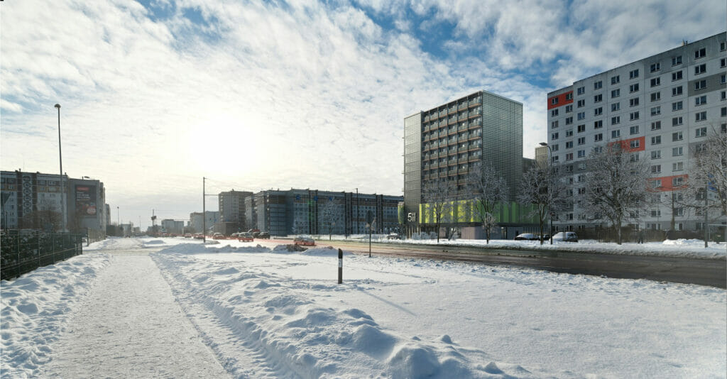 Augusta Deglava iela 151 k-4 (Augusta Deglava iela 151 k-4) - Multi apartment - visualization