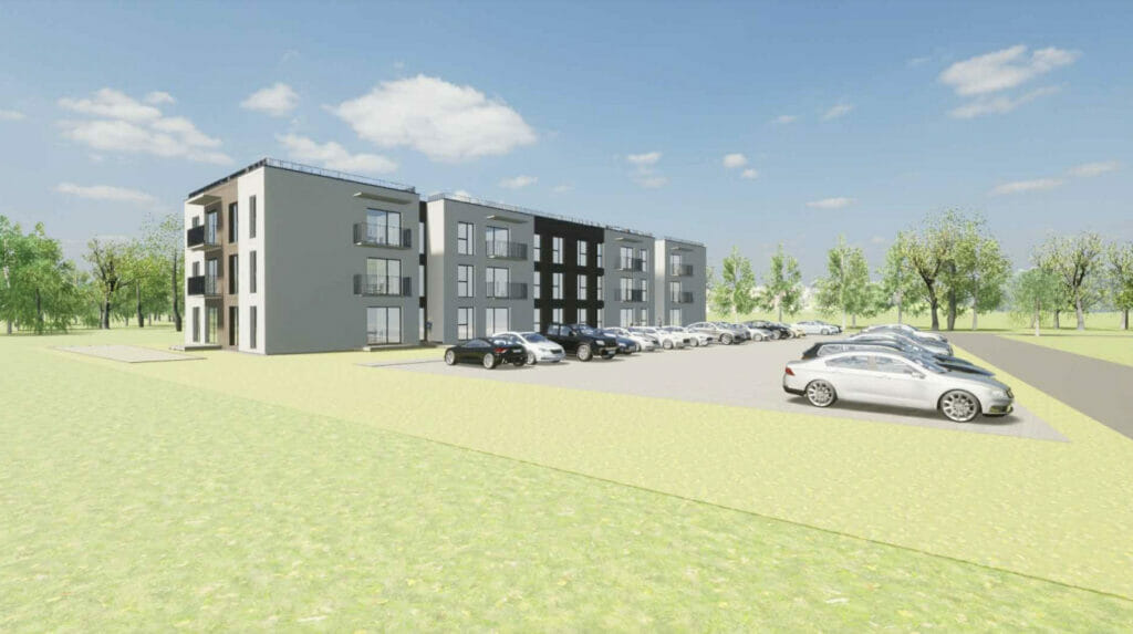 K. Binkio g. 10 (K. Binkio g. 10, 12, Virbalio g. 43, 45, ) - Private house community - visualization