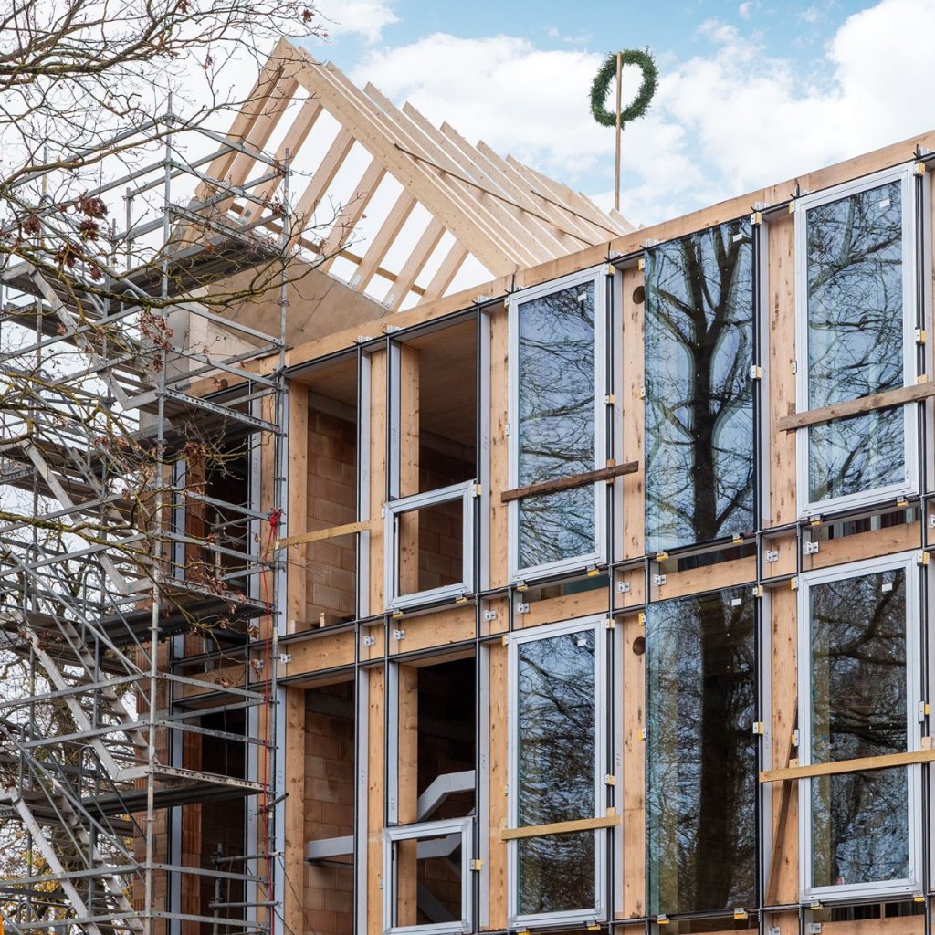 Lenta kvartāls – 1. kārta - Grata Nams (Jelgavas iela 68) - Multi apartment, Office center - construction photos