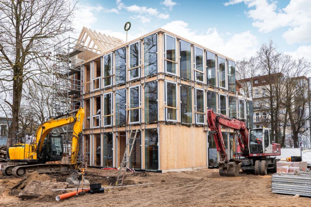 Lenta kvartāls – 1. kārta - Grata Nams (Jelgavas iela 68) - Multi apartment, Office center - construction photos