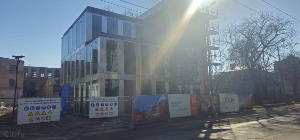 Lenta kvartāls – 1. kārta - Grata Nams (Jelgavas iela 68) - Multi apartment, Office center - construction photos