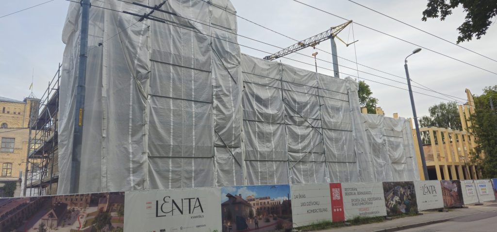 Lenta kvartāls – 1. kārta - Devendrusa Nams (Jelgavas iela 68) - Multi apartment, Other commercial - construction photos