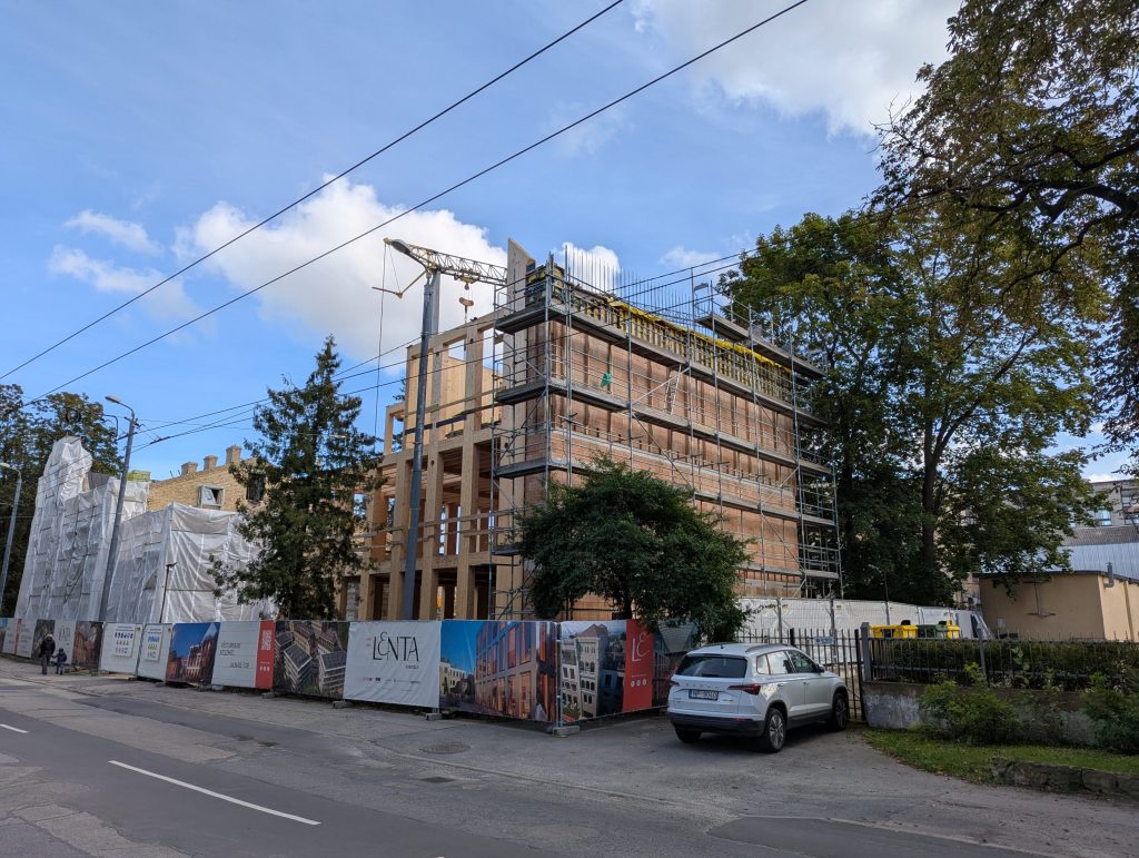 Lenta kvartāls – 1. kārta - Devendrusa Nams (Jelgavas iela 68) - Multi apartment, Other commercial - construction photos