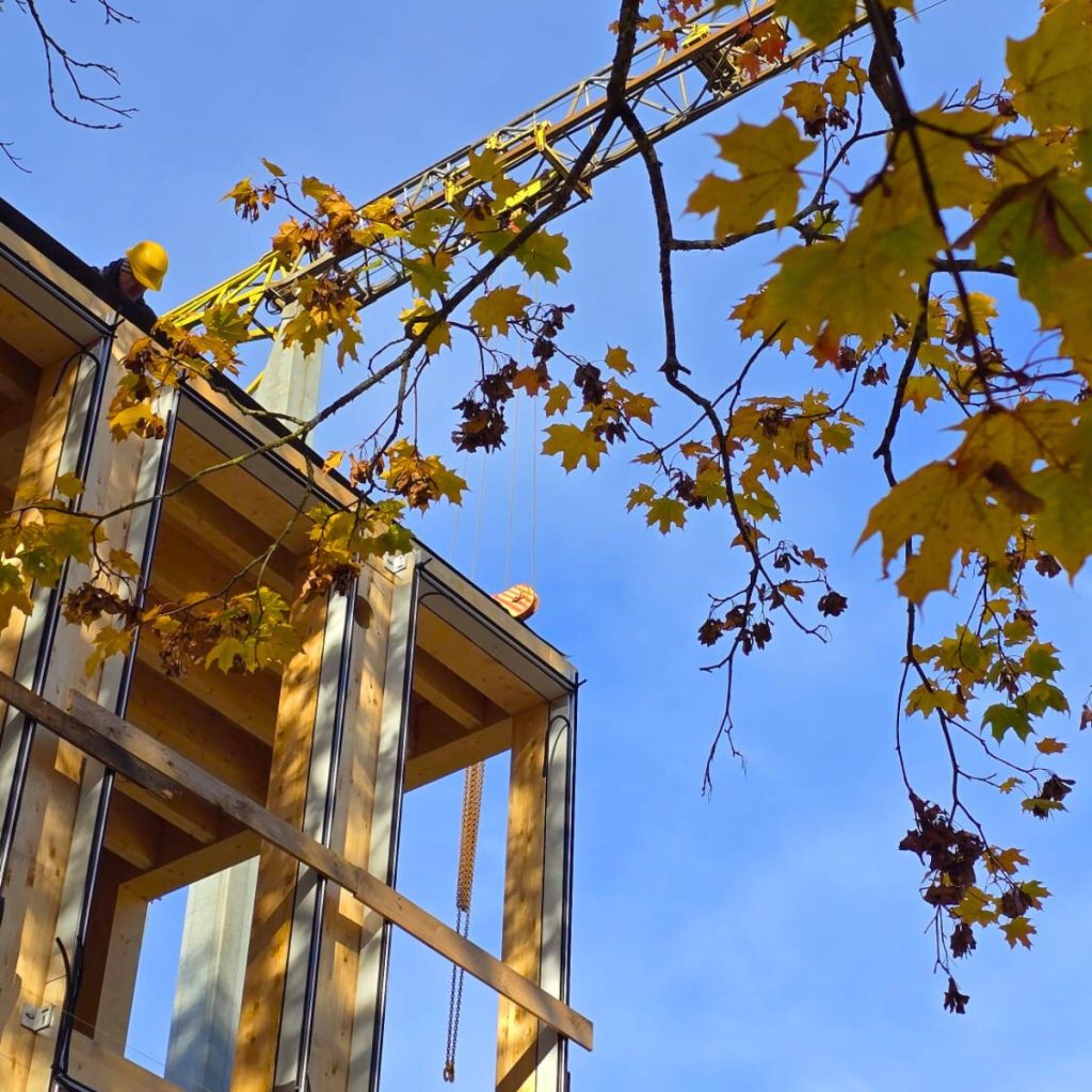 Lenta kvartāls – 1. kārta - Grata Nams (Jelgavas iela 68) - Multi apartment, Office center - construction photos