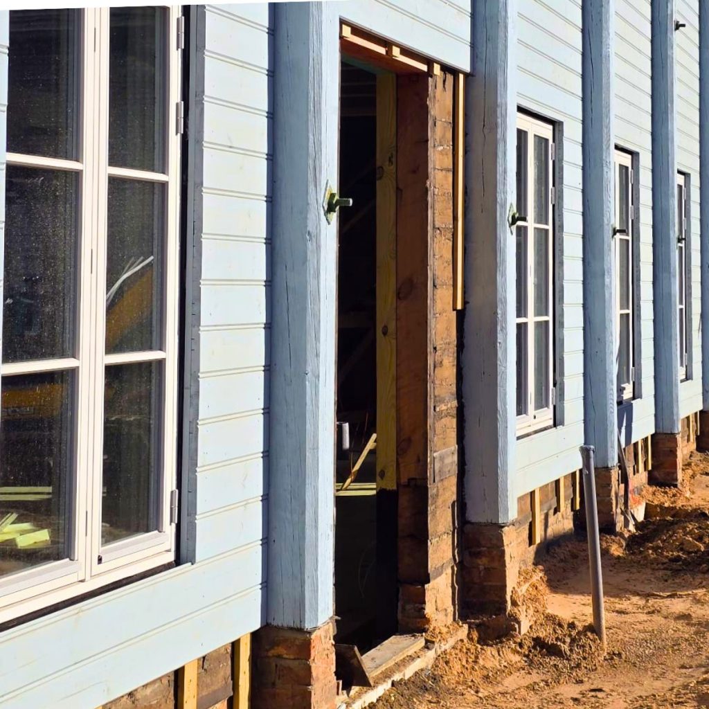 Lenta kvartāls – 1. kārta - Ludviga Nams (Jelgavas iela 68) - Toitlustusasutus, Korterelamu - ehituse fotod