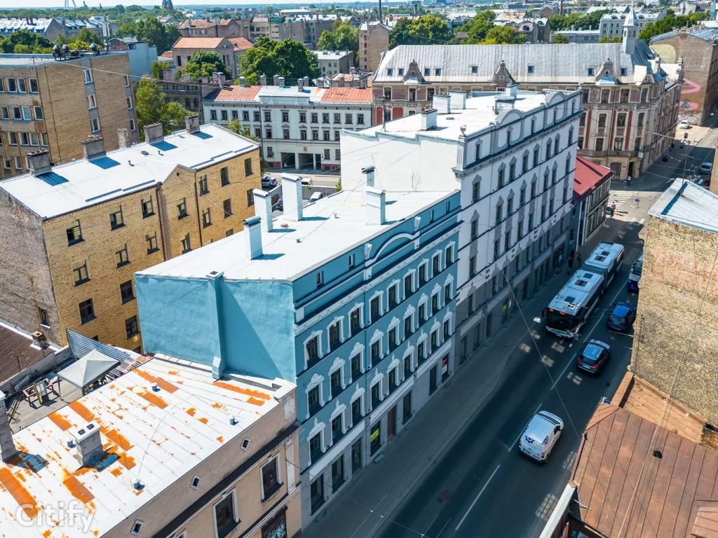 Pagalms 87 (Stabu iela 87, 87A, Avotu iela 46, 46A) - Daudzdzīvokļu nams - būvdarbu attēli