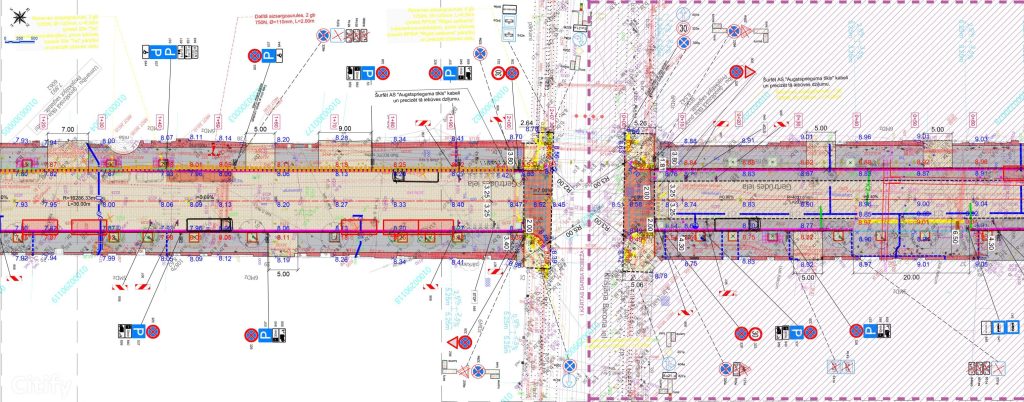 Ģertrūdes ielas seguma atjaunošana - 1.kārta (Ģertrūdes iela) - Tee - visuaalne