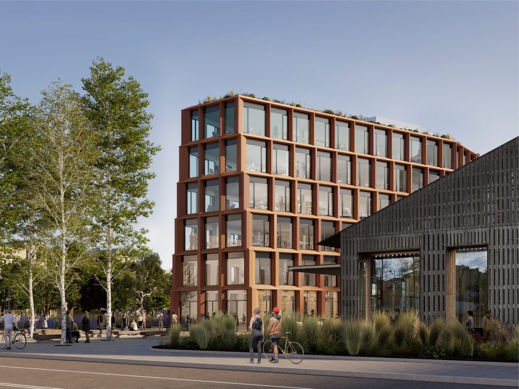 Hanzas iela 16A (Hanzas iela 16A) - Office center - visualization