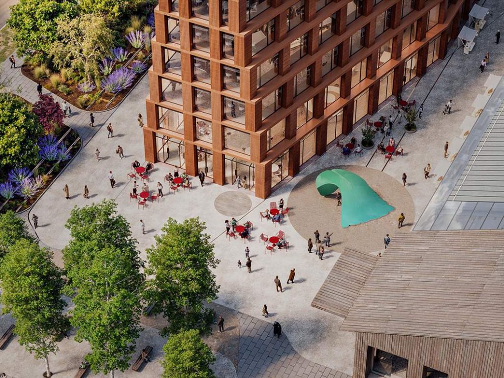 Hanzas iela 16A (Hanzas iela 16A) - Office center - visualization