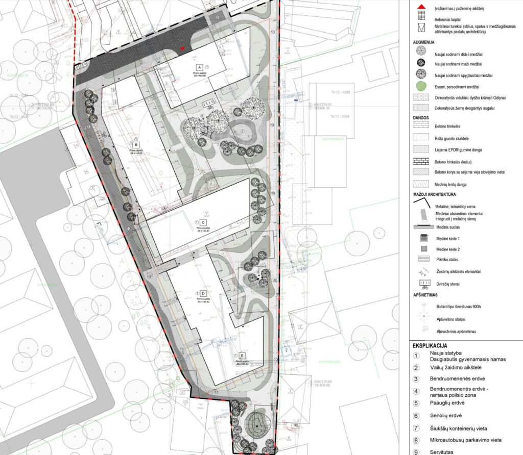 Sutartinės 2 etapas (J. Basanavičiaus g. 28) - Daugiabutis - vizualizacija