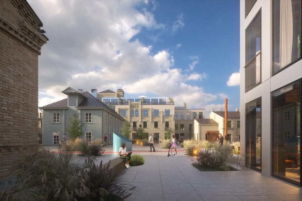 Lenta kvartāls – 1. kārta - Devendrusa Nams (Jelgavas iela 68) - Multi apartment, Other commercial - visualization