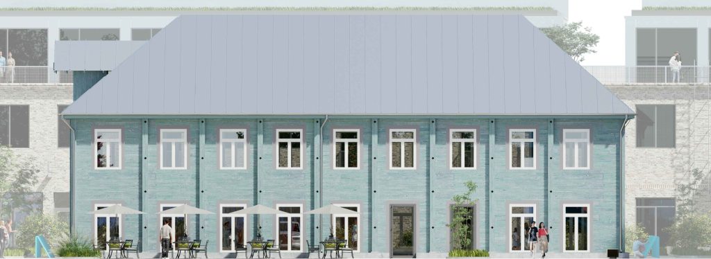 Lenta kvartāls – 1. kārta - Ludviga Nams (Jelgavas iela 68) - Toitlustusasutus, Korterelamu - visuaalne