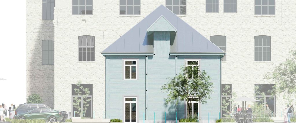 Lenta kvartāls – 1. kārta - Ludviga Nams (Jelgavas iela 68) - Toitlustusasutus, Korterelamu - visuaalne