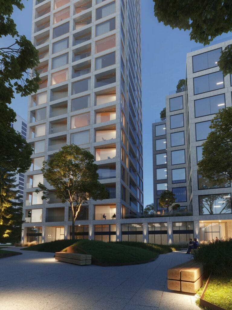 Krokuvos g. 24, 26 (Krokuvos g. 24, 26) - Multi apartment, Office center - visualization