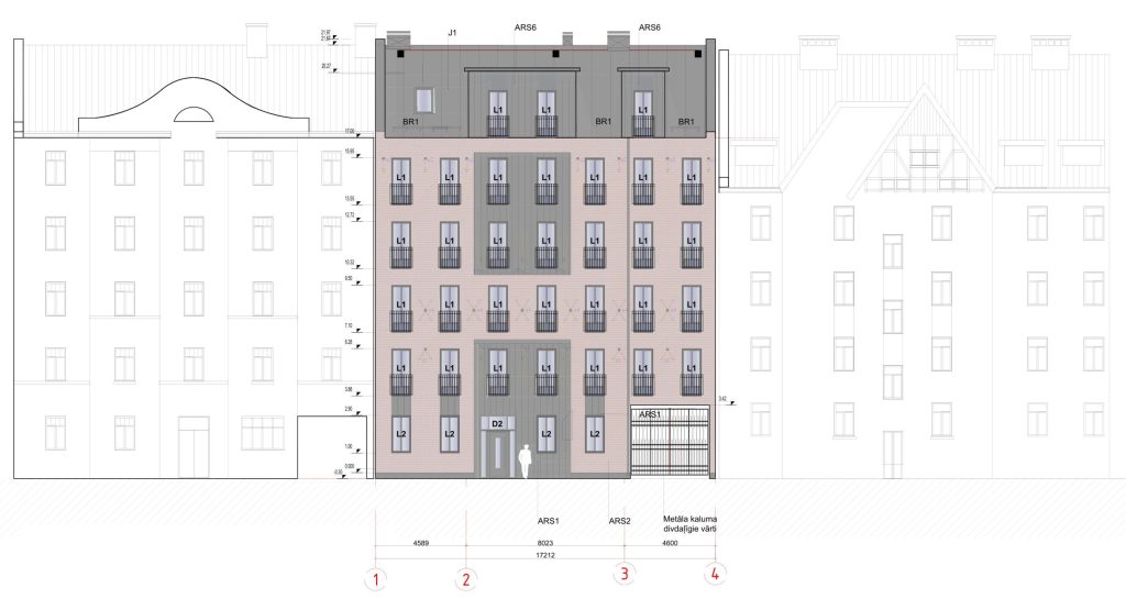 Lienes iela 5 (Lienes iela 5) - Multi apartment - visualization