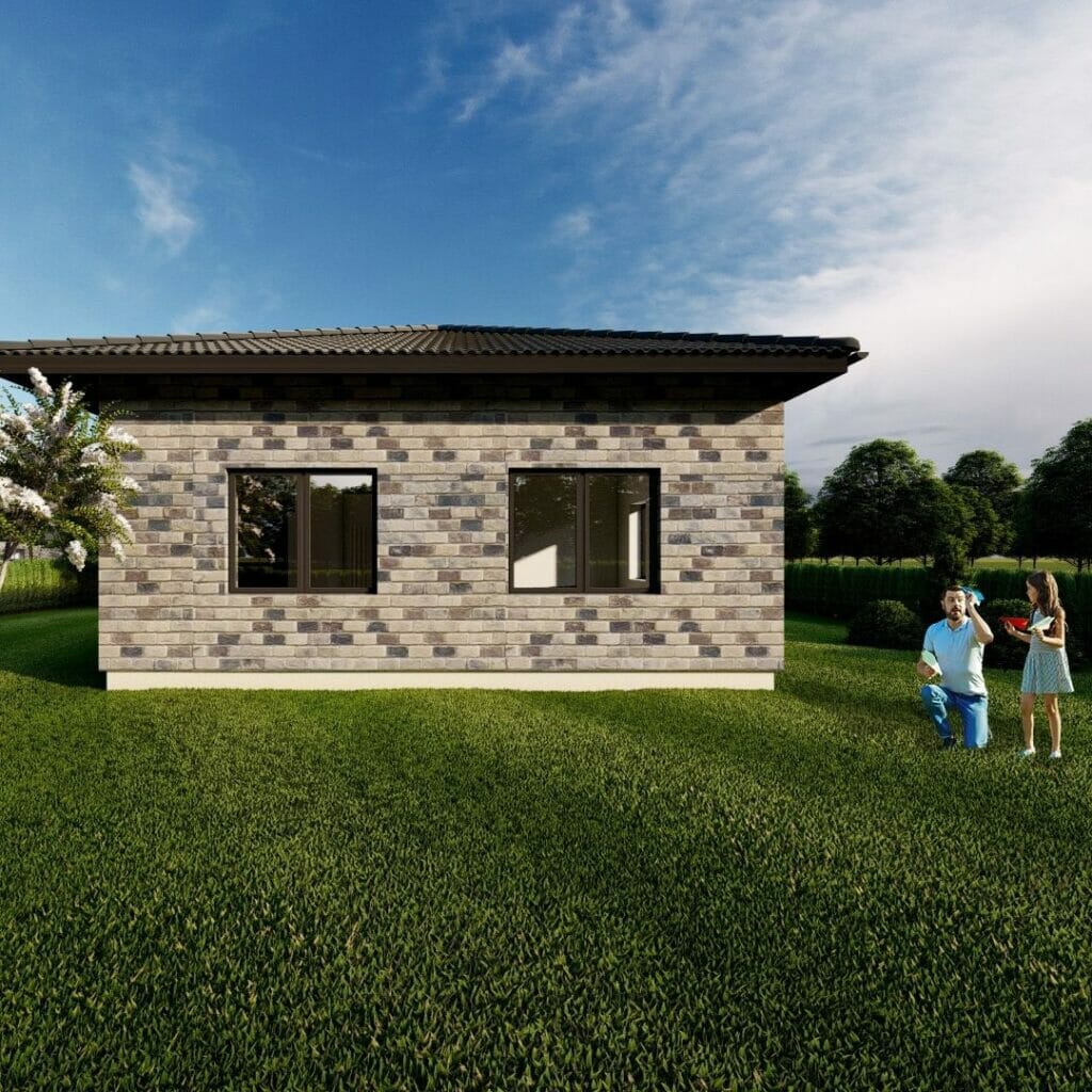 Meduvio alėja (Meduvio g. 1A-J, 3A-J) - Private house community - visualization