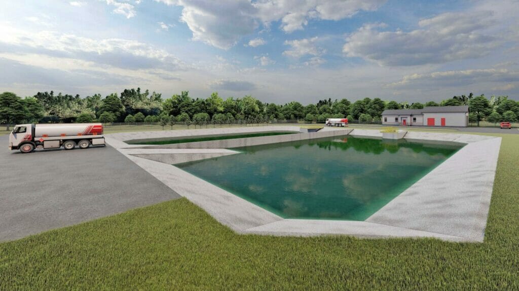 Paviršinių nuotekų valykla V. A. Graičiūno g. 39A (V. A. Graičiūno g. 39A) - Recycling center - visualization