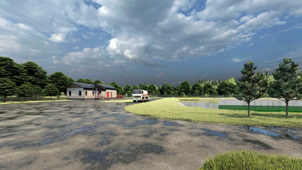 Paviršinių nuotekų valykla V. A. Graičiūno g. 39A (V. A. Graičiūno g. 39A) - Recycling center - visualization