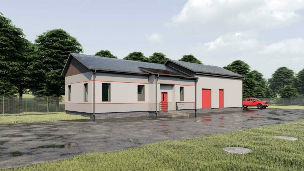 Paviršinių nuotekų valykla V. A. Graičiūno g. 39A (V. A. Graičiūno g. 39A) - Recycling center - visualization