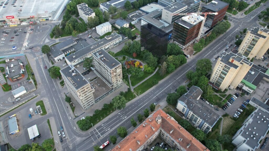 Savanorių pr. viešoji erdvė (Savanorių pr.) - Square - visualization