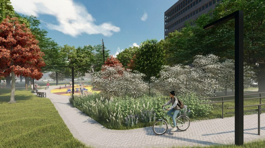 Savanorių pr. viešoji erdvė (Savanorių pr.) - Square - visualization