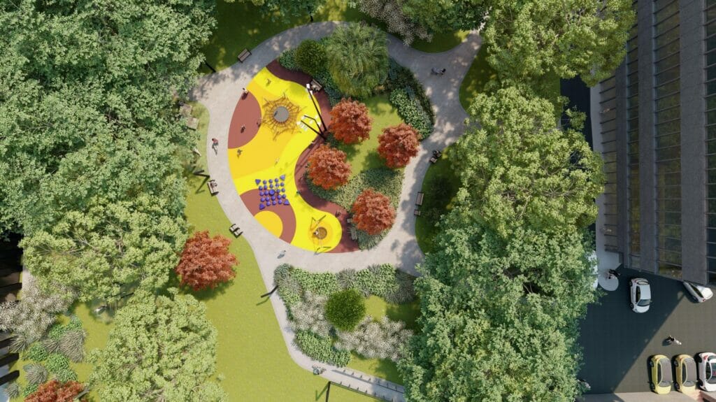 Savanorių pr. viešoji erdvė (Savanorių pr.) - Square - visualization