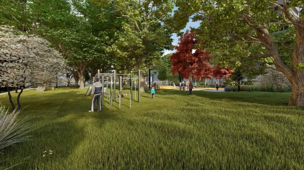 Savanorių pr. viešoji erdvė (Savanorių pr.) - Square - visualization