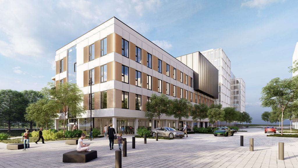 Preses Nama Kvartāls - 4. kārta - Skola (Balasta dambis 2) - Pamata vai vidējā izglītība - vizualizācija