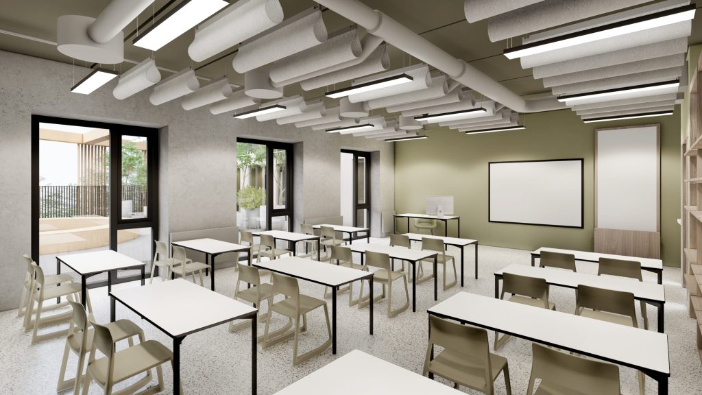 Preses Nama Kvartāls - 4. kārta - Skola (Balasta dambis 2) - Pamata vai vidējā izglītība - vizualizācija