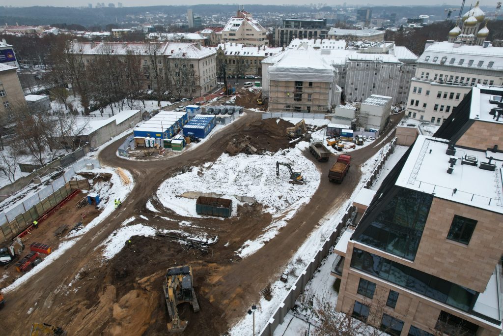 Sutartinės 2 etapas (J. Basanavičiaus g. 28) - Daugiabutis - statybų nuotraukos