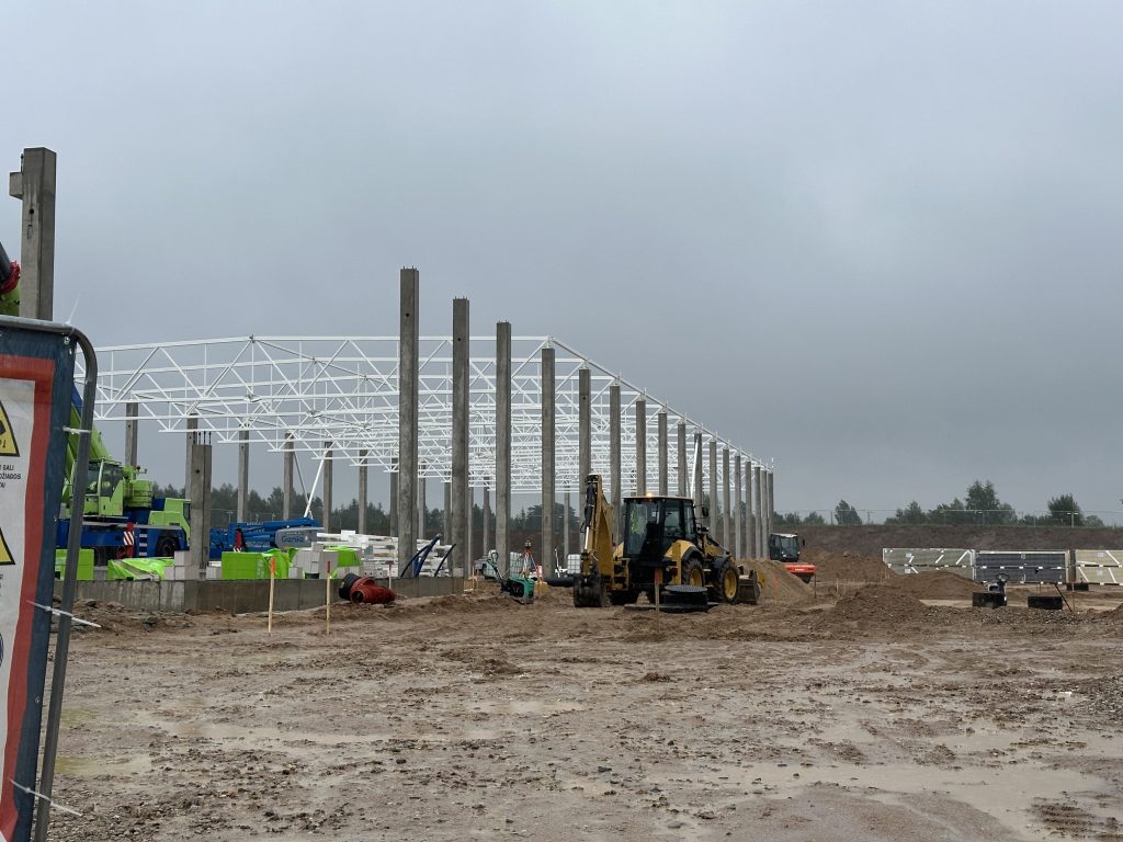 Specialist+ Salininkų g. 90 (Salininkų g. 90) - Warehouse / Distribution center - construction photos