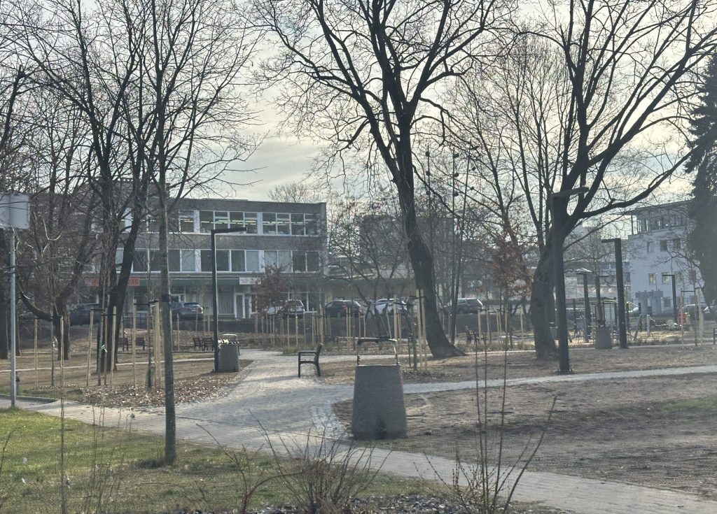 Savanorių pr. viešoji erdvė (Savanorių pr.) - Square - construction photos