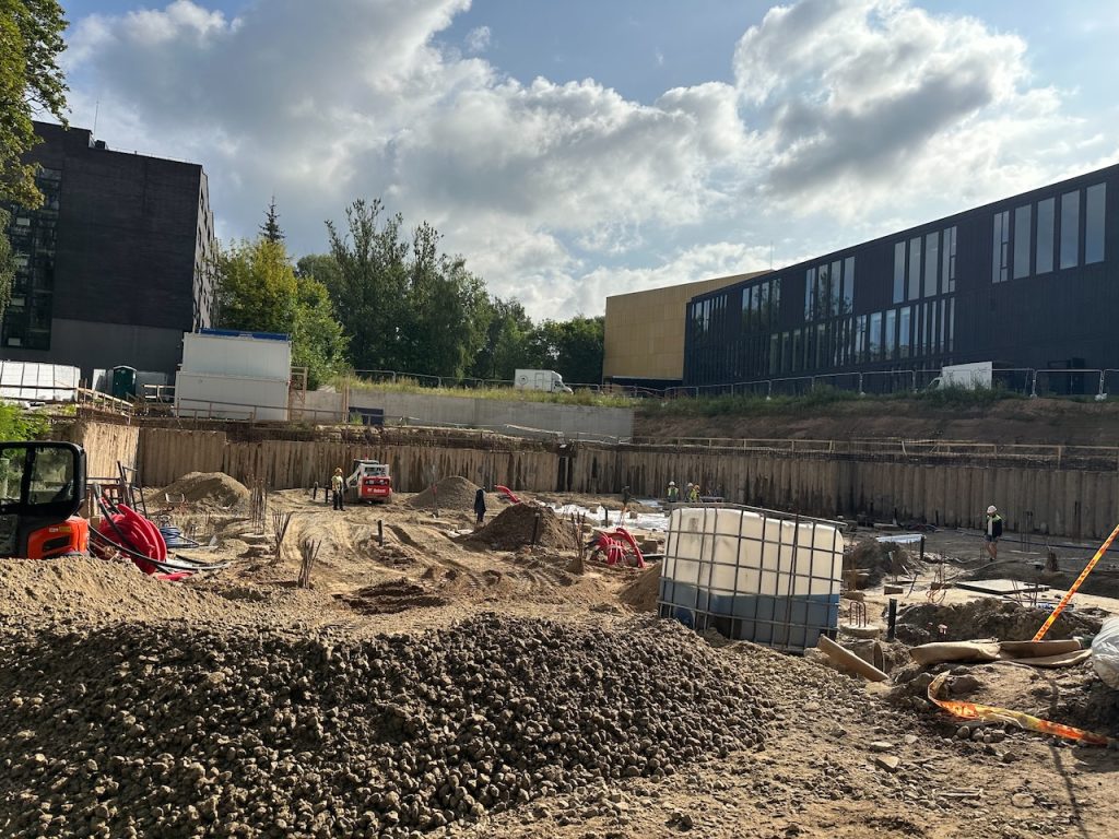 Valdovų Rezidencija (Stasio Vainiūno g. 4) - Multi apartment - construction photos