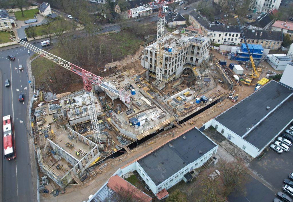 Sanguškų parkas (Žiupronių g. 7, 9) - Multi apartment - construction photos
