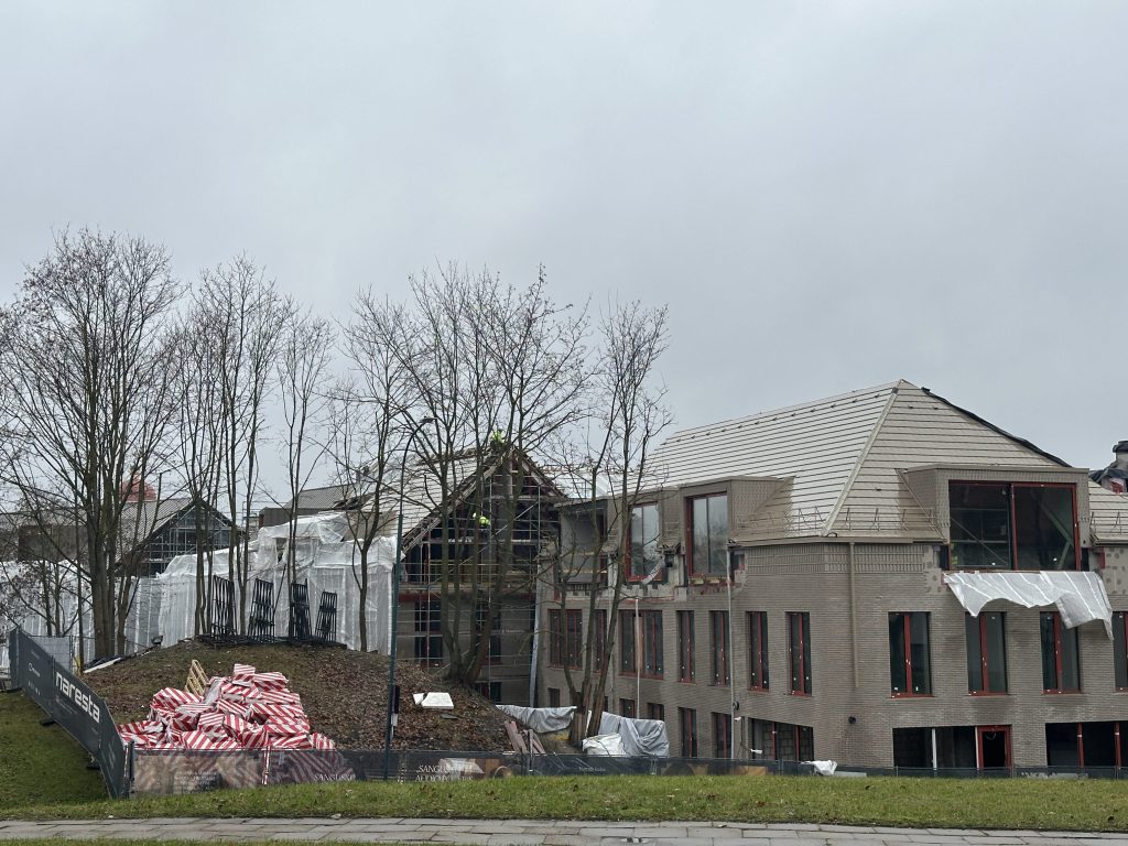 Sanguškų parkas (Žiupronių g. 7, 9) - Multi apartment - construction photos