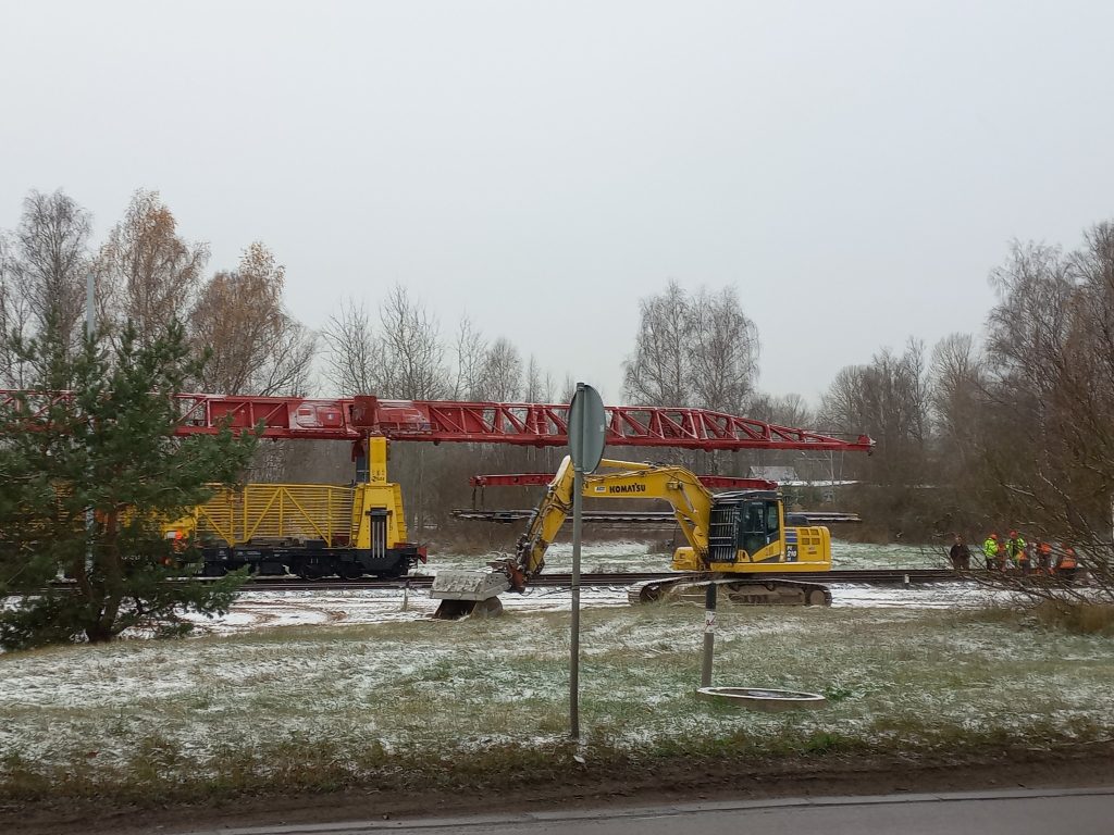 Dzelzceļa posma Zasulauks – Bolderāja modernizācija un attīstība (-) - Dzelzceļš - būvdarbu attēli