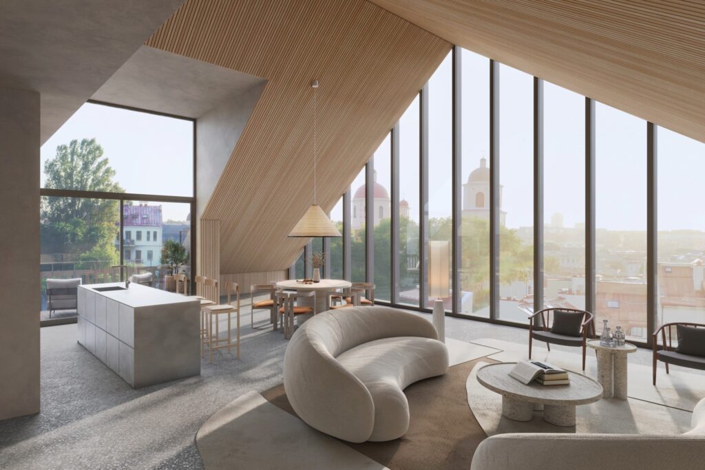 Sanguškų parkas (Žiupronių g. 7, 9) - Multi apartment - visualization