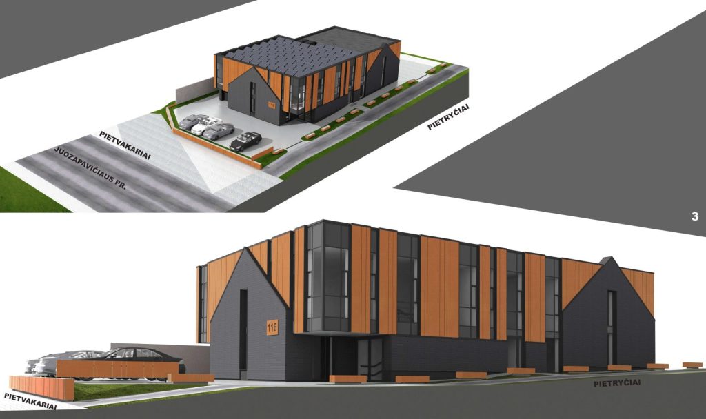 A. Juozapavičiaus pr. 116 (A. Juozapavičiaus pr. 116) - Office center - visualization