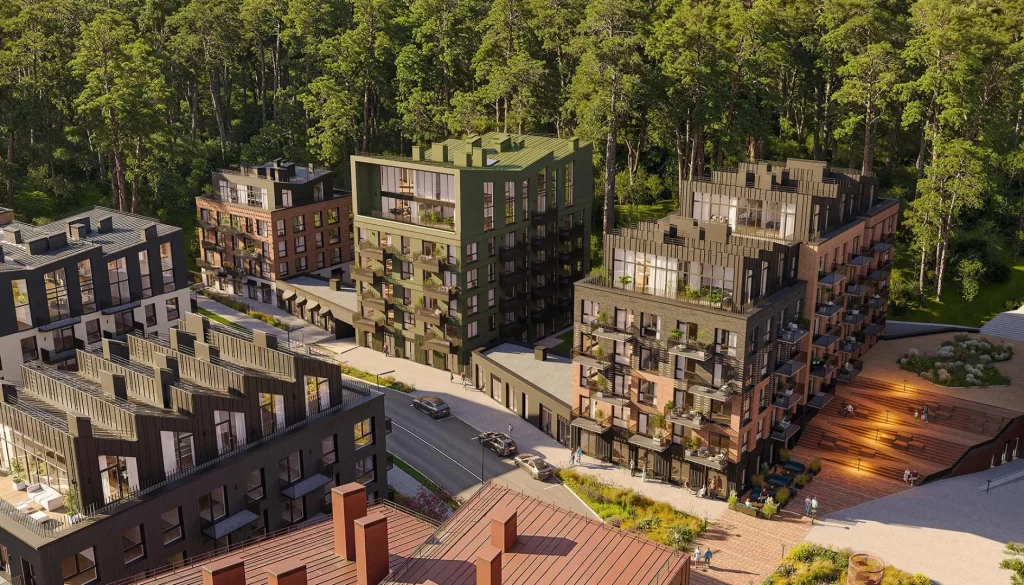 Bukčiai 2 etapas (Bukčių g. 51) - Multi apartment - visualization