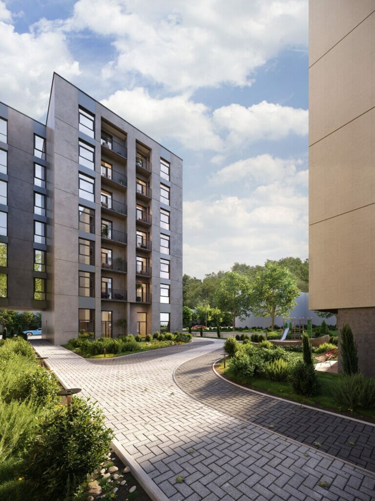 Haivo (Smolensko g. 12, 16) - Daudzdzīvokļu nams - vizualizācija