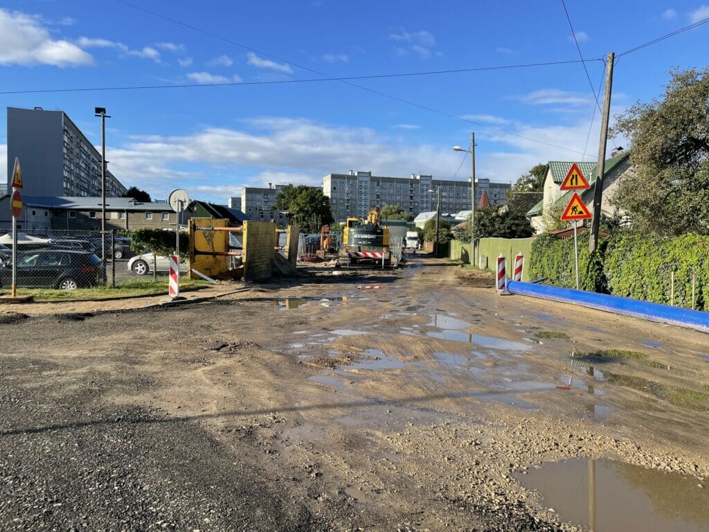 Spulgas iela posmā no Beverīnas ielas līdz Spulgas ielai 25 (Spulgas iela) - Ceļš - būvdarbu attēli