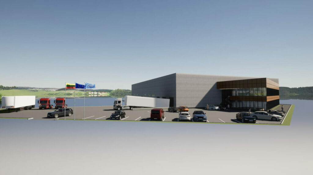 Darbo g. 1 (Darbo g. 1) - Warehouse / Distribution center - visualization