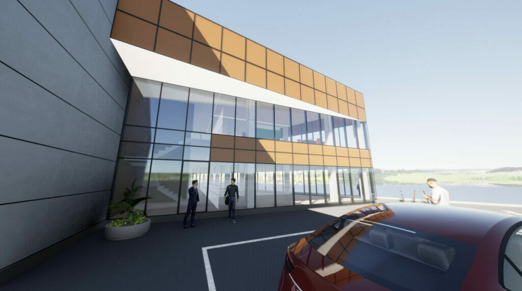 Darbo g. 1 (Darbo g. 1) - Warehouse / Distribution center - visualization