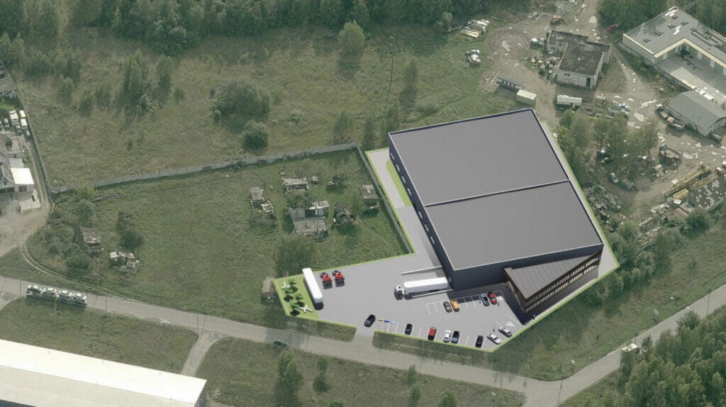 Darbo g. 1 (Darbo g. 1) - Warehouse / Distribution center - visualization