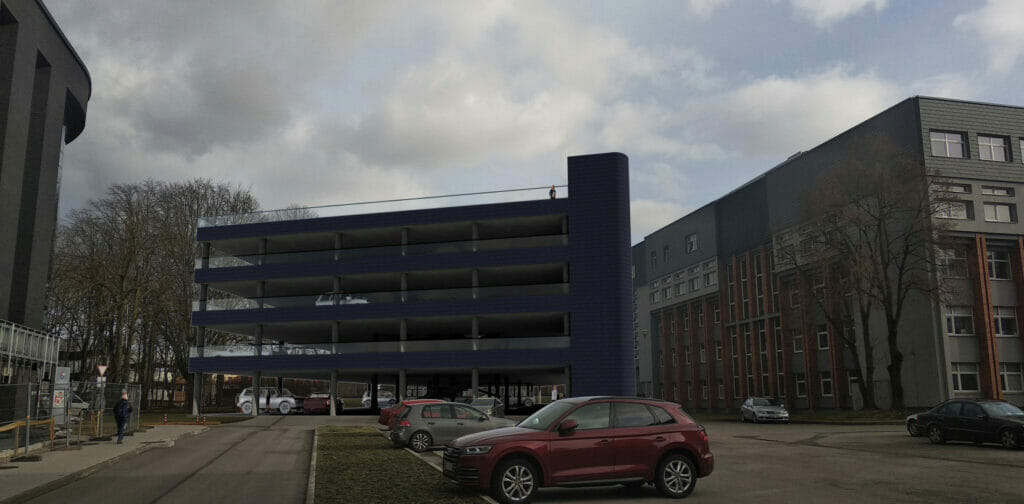 Parkingas Eivenių g. 4 (Eivenių g. 4) - Stovėjimo aikštelė - vizualizacija