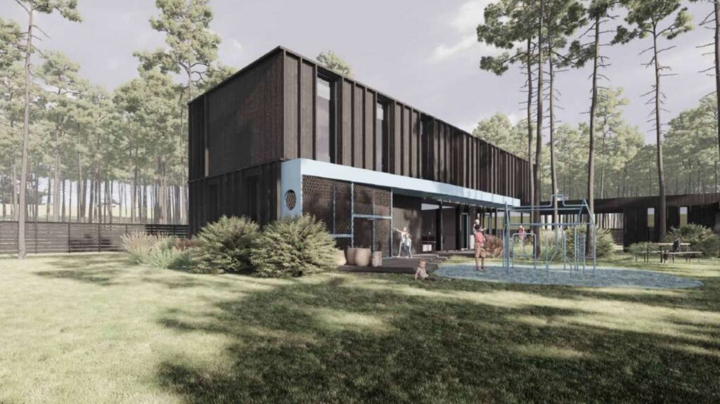 Grupinio gyvenimo namai Kiškių g. 18 (Kiškių g. 18) - Specializētās aprūpes iestāde - vizualizācija