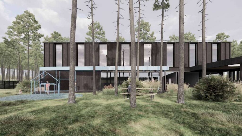 Grupinio gyvenimo namai Kiškių g. 18 (Kiškių g. 18) - Specializētās aprūpes iestāde - vizualizācija