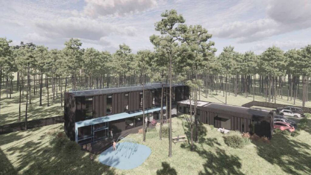 Grupinio gyvenimo namai Kiškių g. 18 (Kiškių g. 18) - Specializētās aprūpes iestāde - vizualizācija