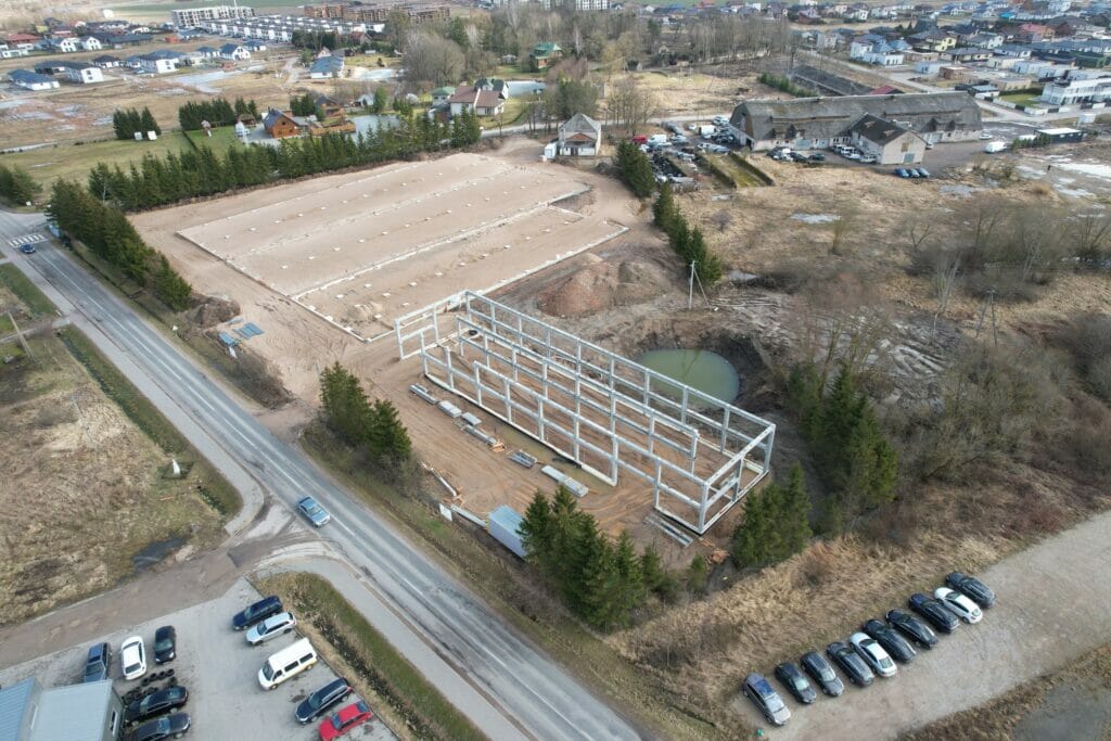 Gerovės g. 1 (Gerovės g. 1, Jonučių II k., Garliavos apylinkių sen.) - Citas rūpnieciskās, Noliktava / Izplatīšanas centrs - būvdarbu attēli