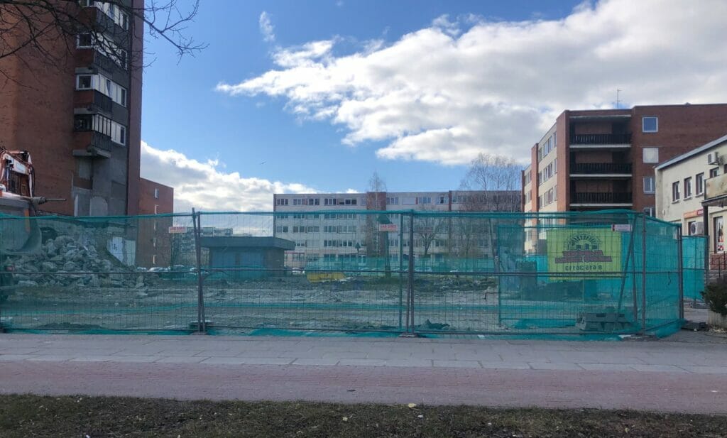 Uosto poliklinika (Taikos pr. 48C) - Health center - construction photos